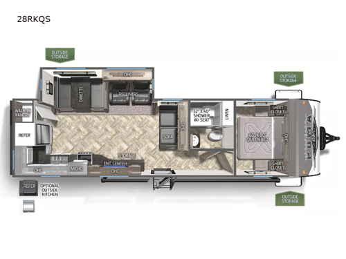 Puma 28RKQS Floorplan