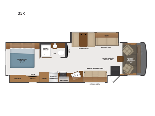 Flex 35R Floorplan Image