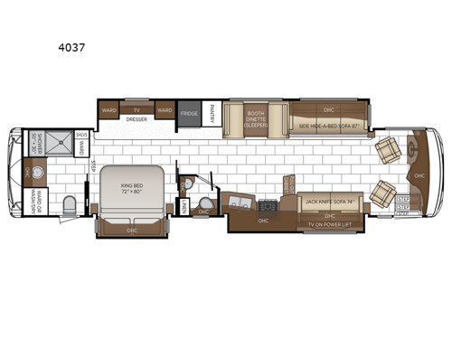 Ventana 4037 Floorplan Image