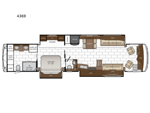 Ventana 4369 Floorplan Image