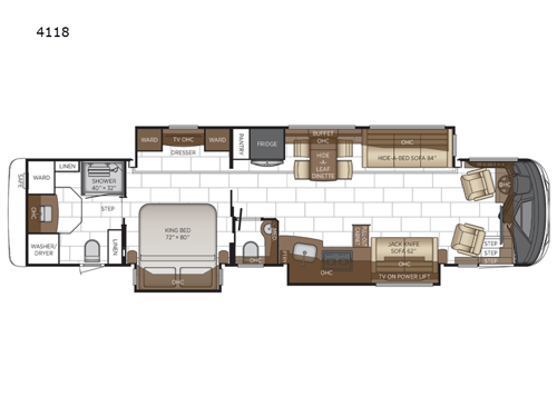 Mountain Aire 4118 Floorplan Image