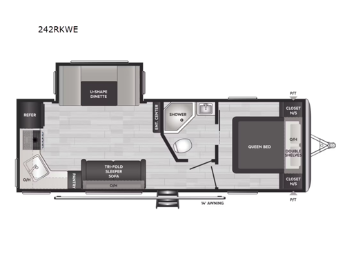 Springdale 242RKWE Floorplan Image