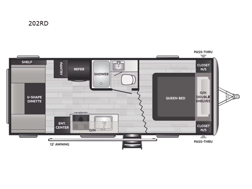 Springdale 202RD Floorplan Image