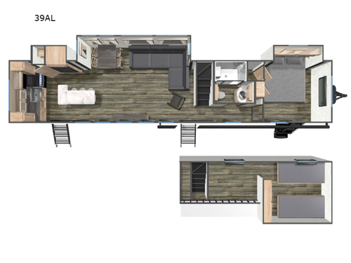Timberwolf 39AL Floorplan