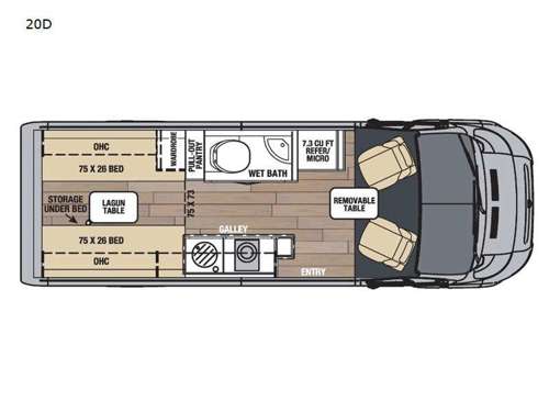Nova 20D Floorplan