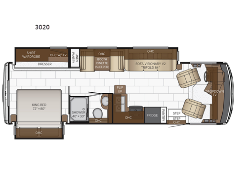 Bay Star 3020 Floorplan Image