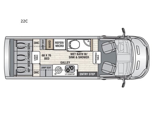 Beyond 22C AWD Floorplan Image