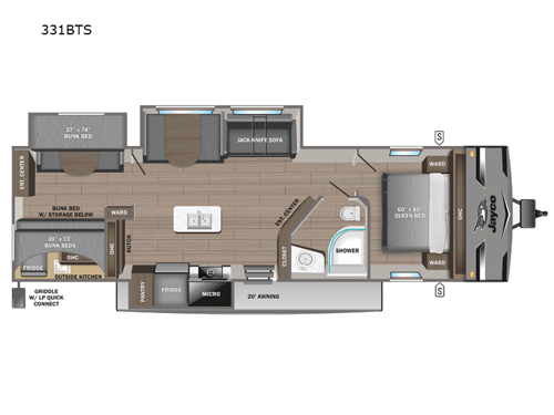 Jay Flight 331BTS Floorplan