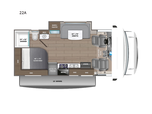 Redhawk SE 22A Floorplan
