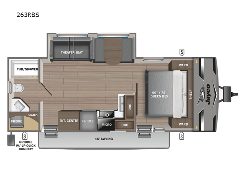 Jay Flight 263RBS Floorplan