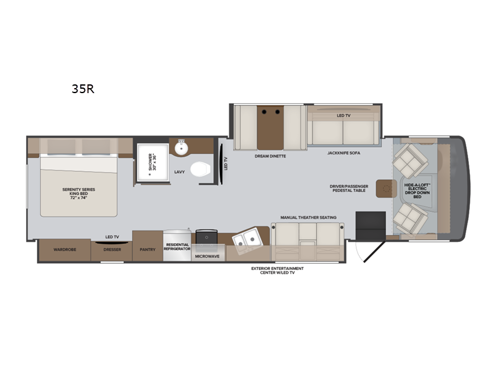 Eclipse 35R Floorplan Image