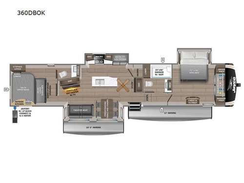 Eagle 360DBOK Floorplan