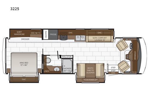 Bay Star Sport 3225 Floorplan