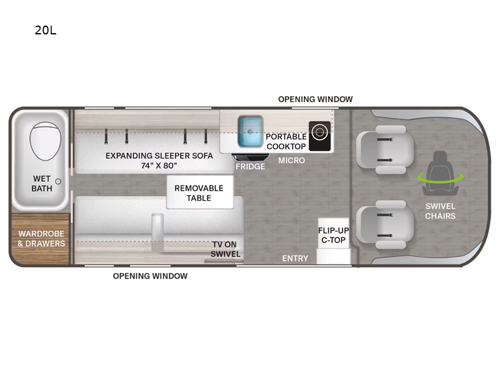 Tellaro 20L Floorplan