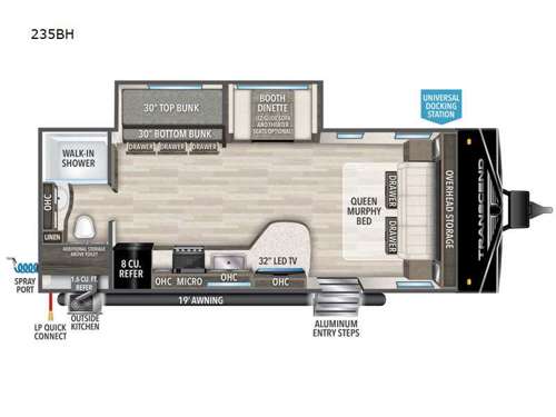 Transcend Xplor 235BH Floorplan Image