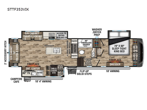 SportTrek Touring Edition STTF353VIK Floorplan