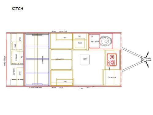 Bushwhacker Plus KITCH Floorplan