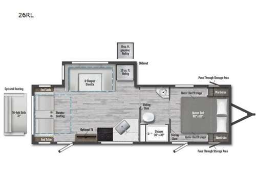 Access 26RL Floorplan Image