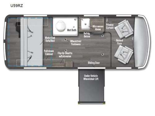 Roam U59RZ Floorplan Image