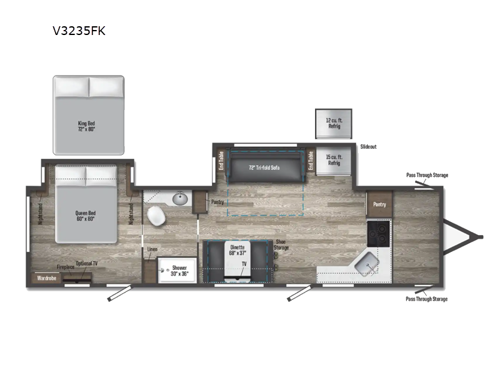 Voyage V3235FK Floorplan Image