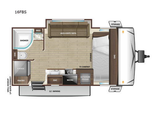 Range Lite Air 16FBS Floorplan