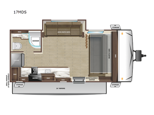 Range Lite Air 17MDS Floorplan