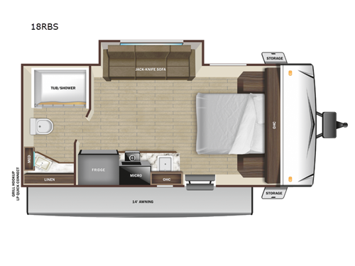 Range Lite Air 18RBS Floorplan Image