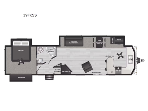 Retreat 39FKSS Floorplan