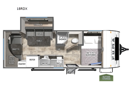 Puma Ultra Lite 18RDX Floorplan