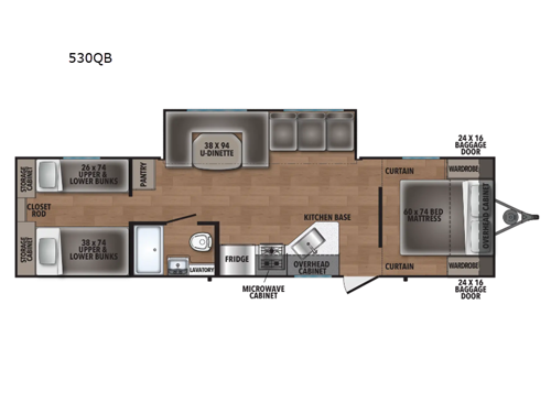 i-5 Edition 530QB Floorplan