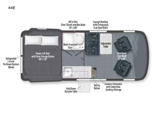 Revel 44E Floorplan Image