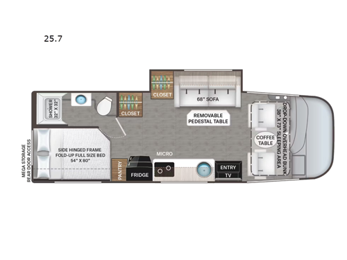 Vegas 25.7 Floorplan Image