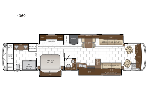 Ventana 4369 Floorplan