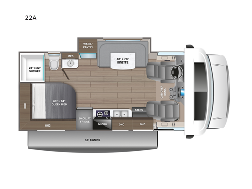 Odyssey SE 22A Floorplan Image