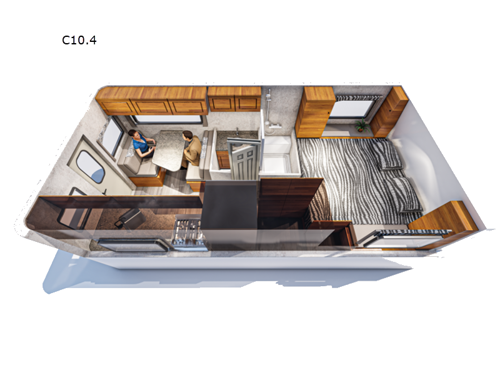 BIGFOOT 2500 SERIES C10.4 Floorplan