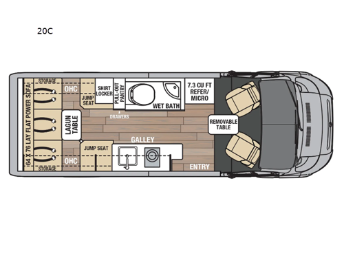 Nova 20C Floorplan