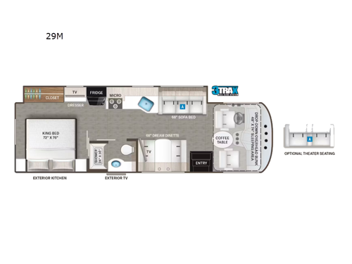 Windsport 29M Floorplan Image