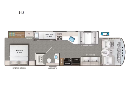 Windsport 34J Floorplan Image