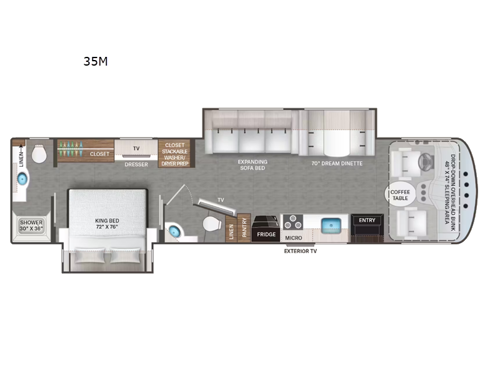 Windsport 35M Floorplan Image