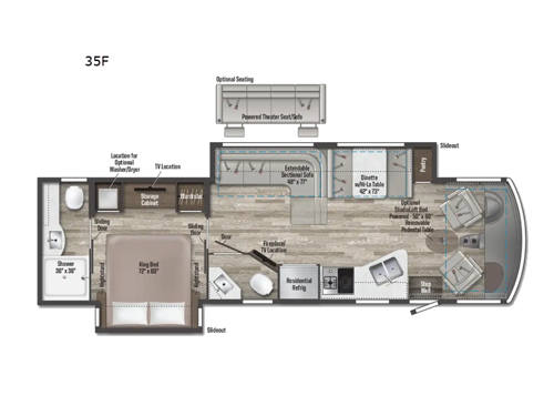 Adventurer 35F Floorplan Image