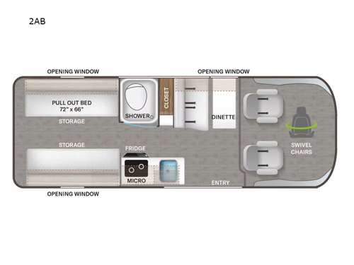 Dazzle 2AB Floorplan Image