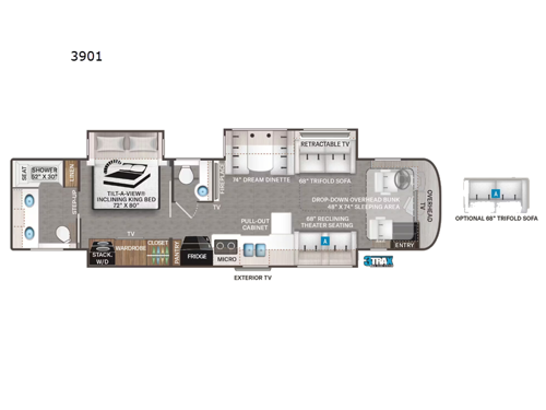 Aria 3901 Floorplan Image