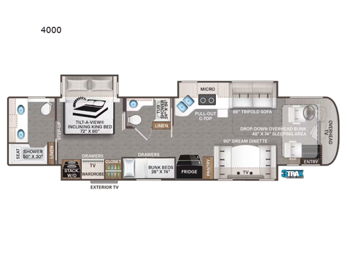 Aria 4000 Floorplan Image