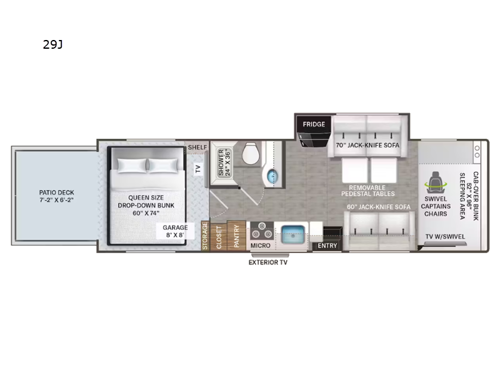 Outlaw 29J Floorplan Image