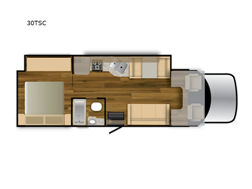 Triumph Super C 30TSC Floorplan Image