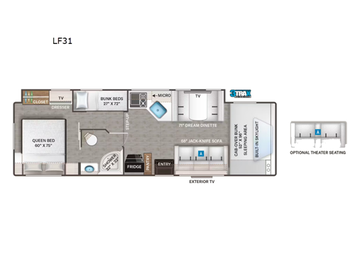 Quantum LF31 Floorplan Image