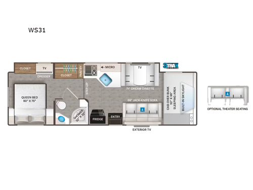 Quantum WS31 Floorplan Image