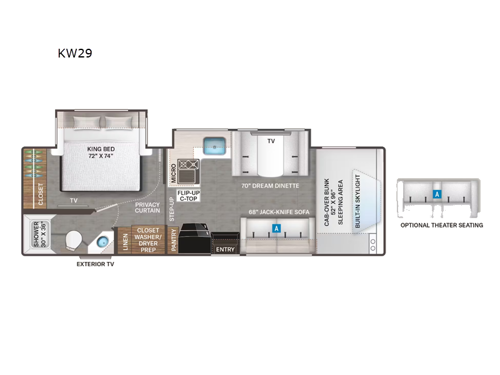 Quantum KW29 Floorplan Image