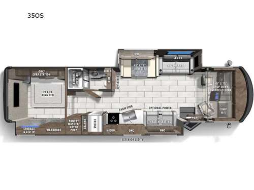 Mirada 35OS Floorplan Image