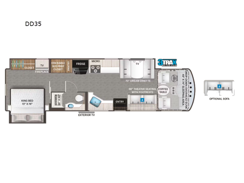 Indigo DD35 Floorplan Image